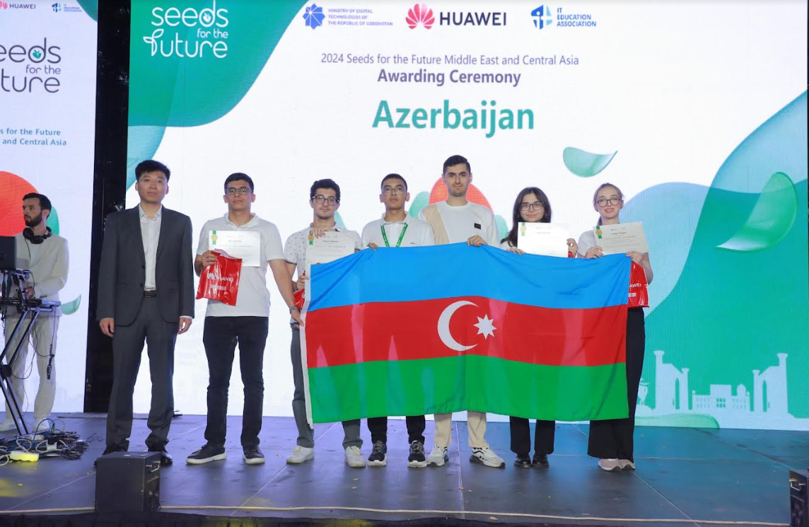 BANM tələbəsi “Huawei Azerbaijan”ın "Seeds for the Future" proqramında iştirak edib - FOTOLAR